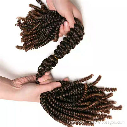 12inch Spring Twist Hair Crochet Braids ombre Passion Twist Synthetic Pre-Twist Crochet Hair Extensions braiding